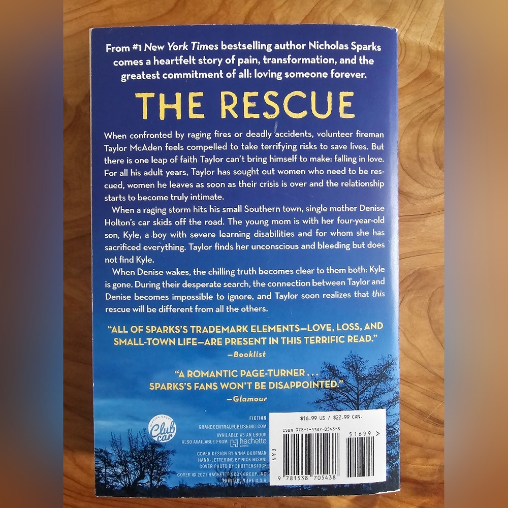 The Rescue By Nicholas Sparks - Picture 2 of 2